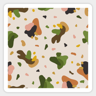 Abstract jungle shapes Sticker